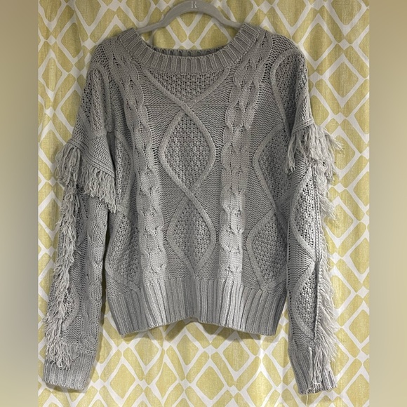 Impressions Boutique cable knit sweater - Picture 2 of 3